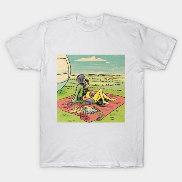 31st Century Pastoral T-Shirt by Squarecomix